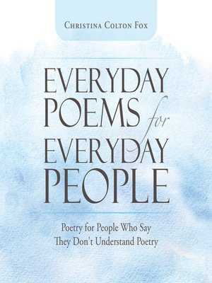 cover image of Everyday Poems for Everyday People